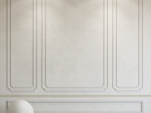  装饰灰泥带装饰线条 2843d模型 