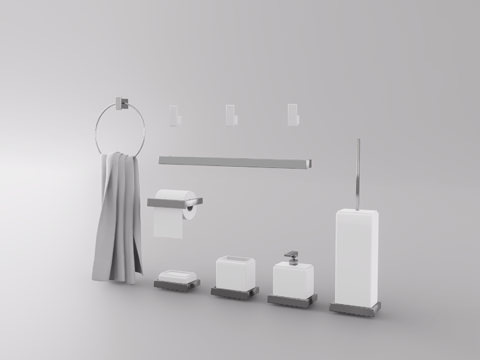 卫浴小件su模型