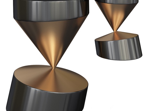  圆几 边几3d模型 