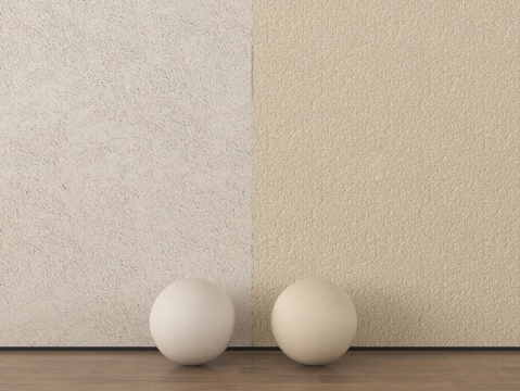 现代艺术涂料 水泥漆 乳胶漆 艺术漆su模型