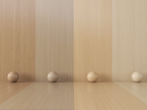 现代木纹木饰面 木饰面护墙板 背景墙 墙饰板su模型