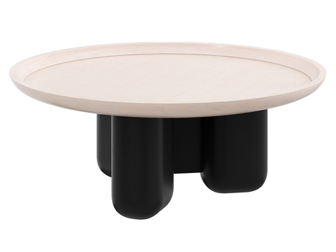  现代简约茶几 茶几 简约茶几 圆形茶几 客厅茶几3d模型 