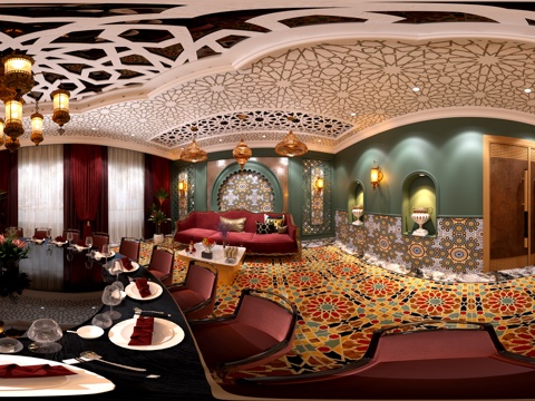 摩洛哥风包厢 民族风