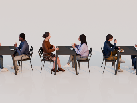 人物 多人 商务男女人物 人物组合 场景人物su模型