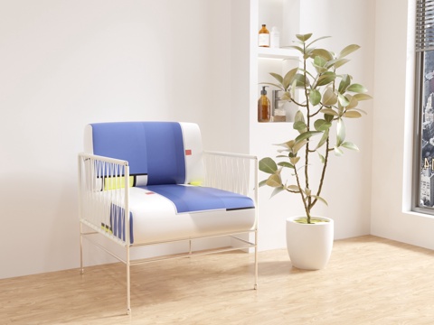  休闲沙发3d模型 