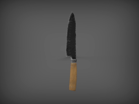 五金件  刀子  水果刀  刀具3d模型