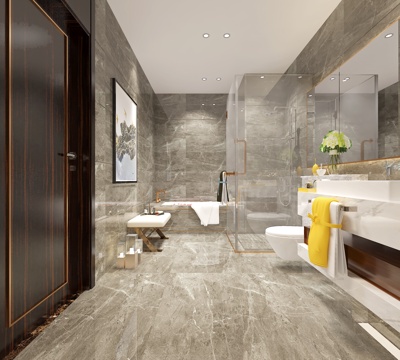  后现代卫生间3d模型3d模型 