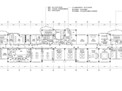 最新现代办公室施工图合集cad施工图
