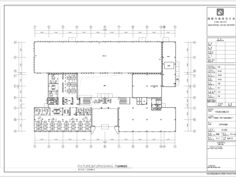 最新全套工业风办公室施工图合集cad施工图