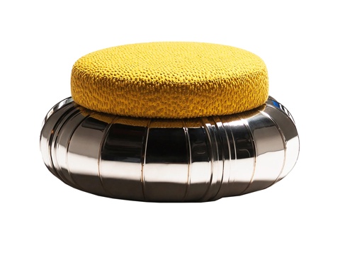  圆形沙发凳 矮凳3d模型 