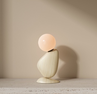  现代异形台灯 客厅台灯 床头台灯 书房台灯 艺术台灯3d模型 