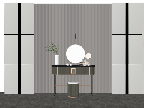 装饰品 摆件 桌子 架子 书籍 小物件 玩具su模型