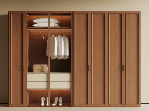 中古衣柜su模型