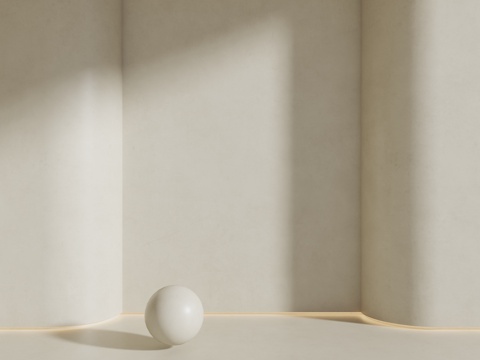  暖色艺术漆 奶油风涂料 米色涂料 米色真石漆 涂料 硅藻泥墙3d模型 