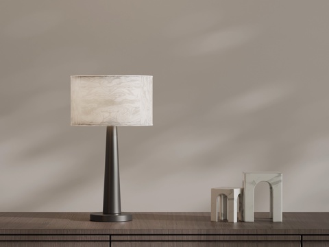  现代意式台灯3d模型 