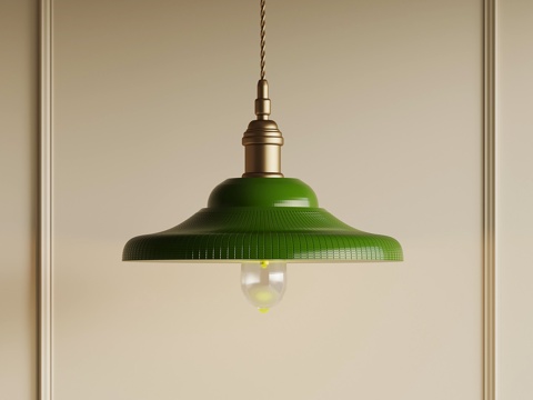 法式复古吊灯 小吊灯su模型