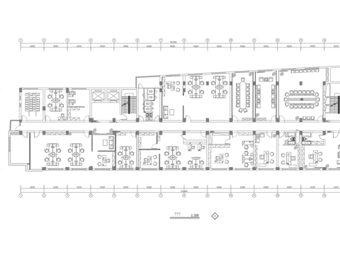 最新完整版办公室施工图合集cad施工图