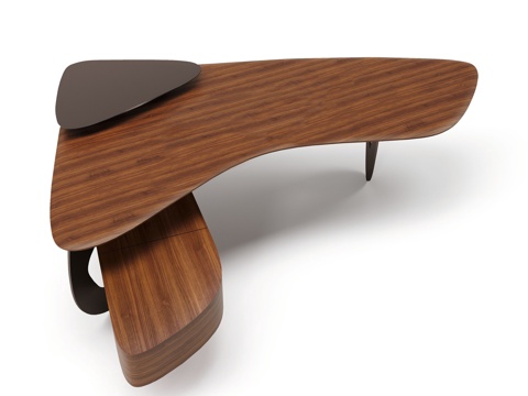 办公椅 老板桌 意式办公桌 老板办公桌 办公室办公桌su模型