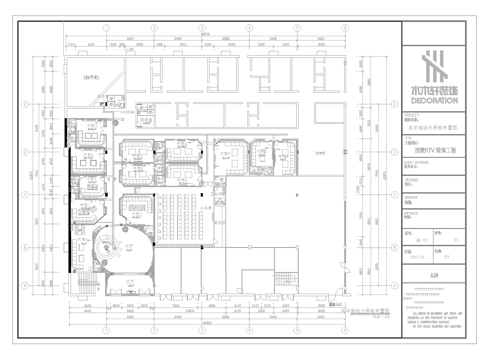 最新完整版KTV施工图合集cad施工图