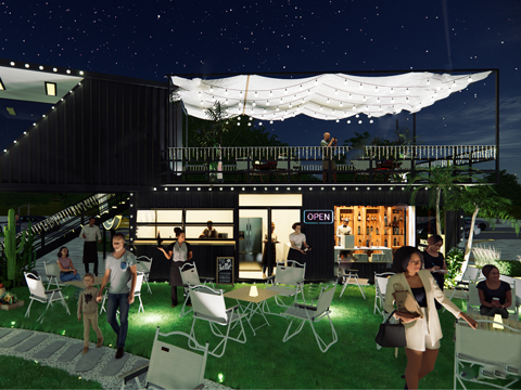 户外露营帐篷 商业外摆su模型