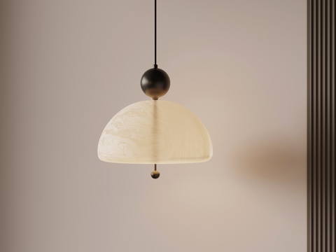  现代意式吊灯 小吊灯3d模型 