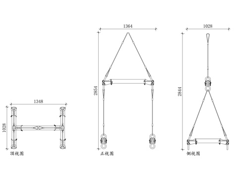 撑杆 支撑杆 伸缩杆 固定撑杆 调节撑杆 铝合金撑杆cad施工图