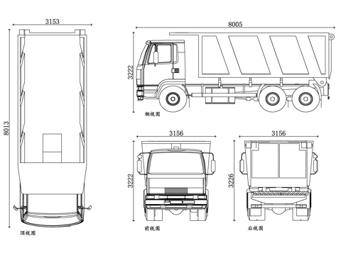 防撞缓冲车 缓冲防撞车 道路安全缓冲车 高速防撞车cad施工图
