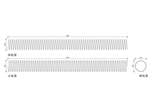 刀片刺网 刺绳网 防护刺网 安全刺网 围栏刺网 高安全性网cad施工图