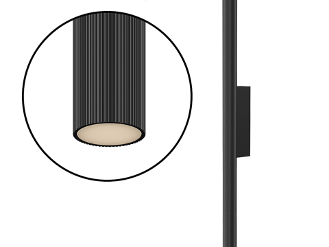  现代简约壁灯 壁灯 简约条形壁灯 灯3d模型 