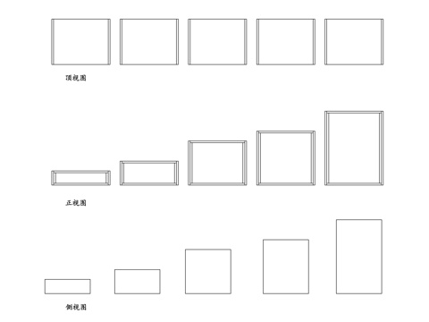 多尺寸设备架 可调设备支架 多功能器材架 通用设备安装架cad施工图
