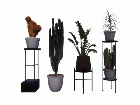 植物 乔木 花镜 室外造景 造景 灌木su模型