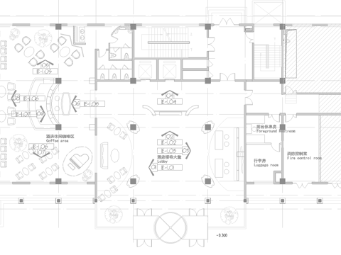 最新全套 宾馆 酒店 施工图合集cad施工图