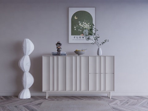 陈设 书籍 桌子 装饰品 小品su模型