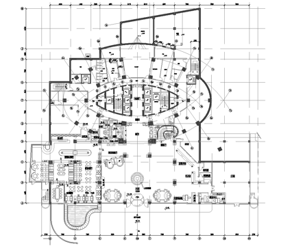 最新全套 五星级国际大酒店 施工图合集cad施工图