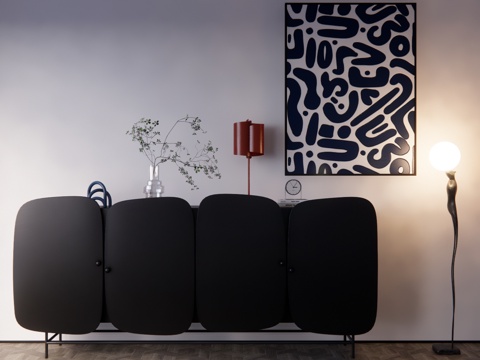 陈设 书籍 桌子 装饰品 小品su模型