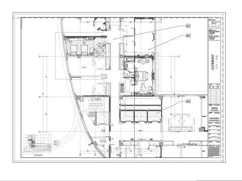  最新完整版大酒店施工图合集cad施工图 