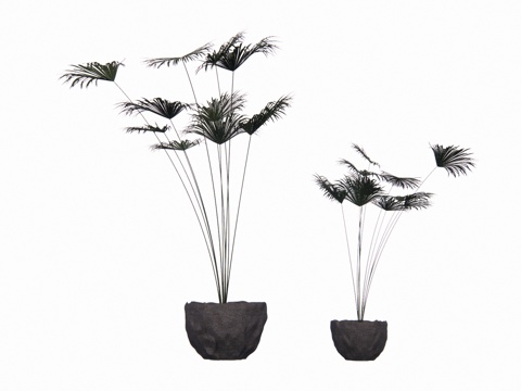 花镜 室外造景 造景 灌木 植物su模型