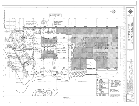 最新全套 大酒店 施工图合集cad施工图