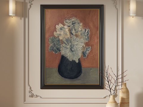 法式，复古，中古，现代，轻奢，简约，抽象，装饰画免费3d模型