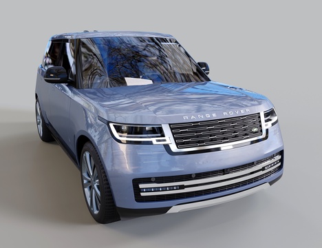 现代越野车 SUV 路虎su模型