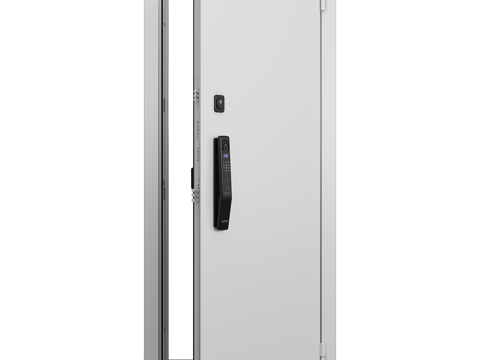  现代简约房间门 门 简约门 卧室门 单开门3d模型 