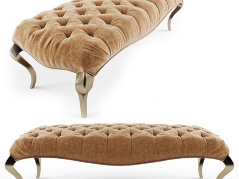  欧式床尾凳 床尾凳3d模型 