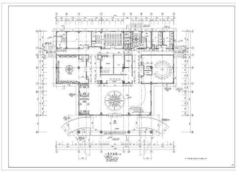 最新全套 大酒店 餐厅 施工图合集cad施工图