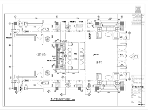 最新完整版spa足浴店施工图合集cad施工图