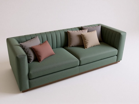 现代休闲沙发su模型