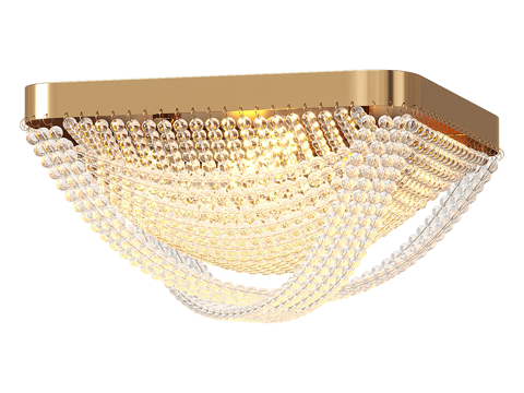  现代简约吸顶灯 吸顶灯 简约吸顶灯 轻奢吸顶灯3d模型 