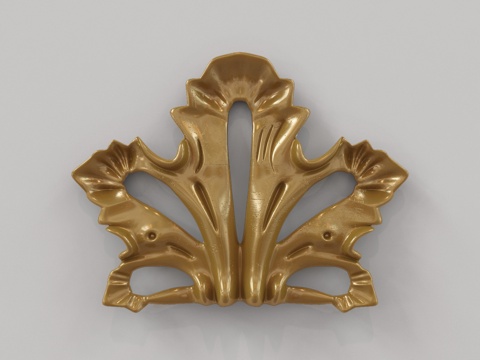 简欧欧式雕花模型3d模型