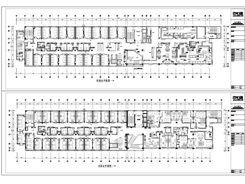 最新完整版spa足浴店施工图合集cad施工图