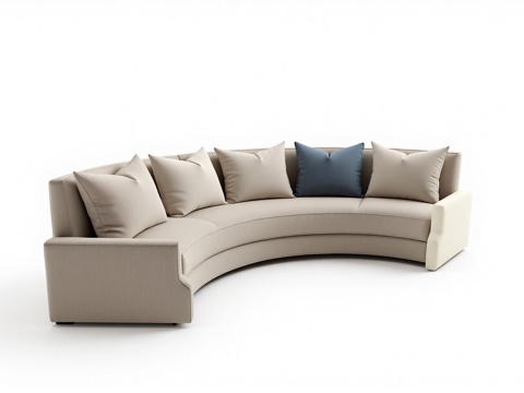 现代沙发组合su模型