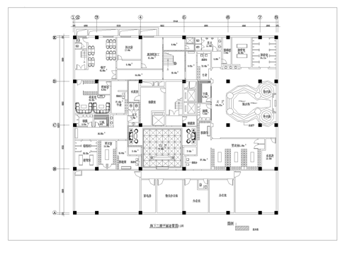 最新完整版spa足浴店施工图合集cad施工图